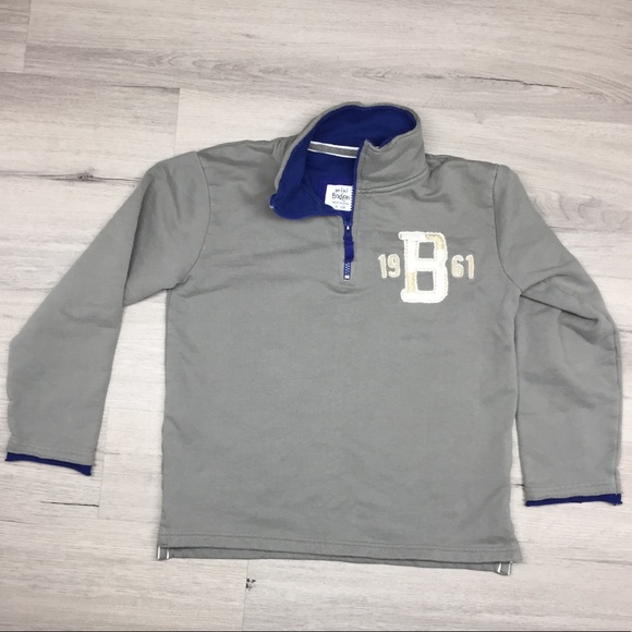 Mini Biden Boys 1/4 Zip Sweatshirt, 9-10Y - Picture 1 of 5